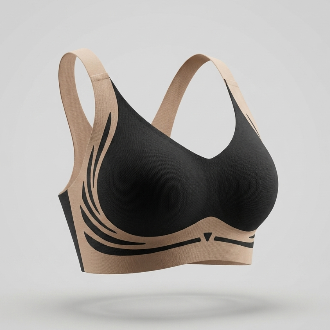 Corpiño Push Up Sin Costuras y Sin Aro — Efecto Levanta Busto