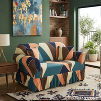 Funda Sillon Elastizada Cubre Sofá Con Falda - Muymo Hogar