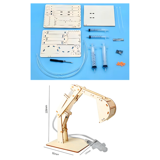 Kit STEM de Madera para Armar – Robot Educativo para Niños