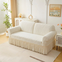 Funda Sillon Elastizada Cubre Sofá Con Falda - Muymo Hogar