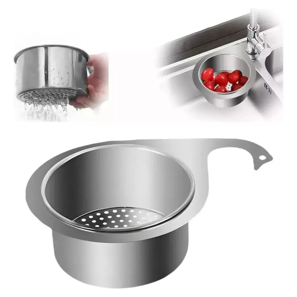 Colador Fregadero Acero Inoxidable Organizador Cocina