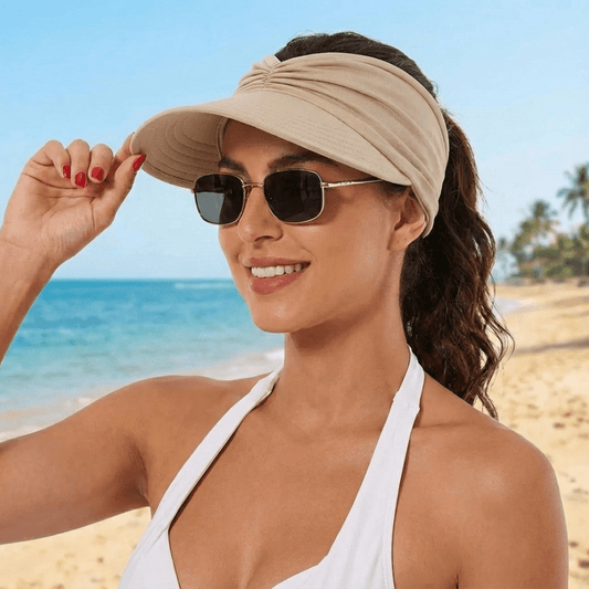Gorro de Sol Visera Ancha Para Mujer Con Protección UV - Muy Moderna Uruguay