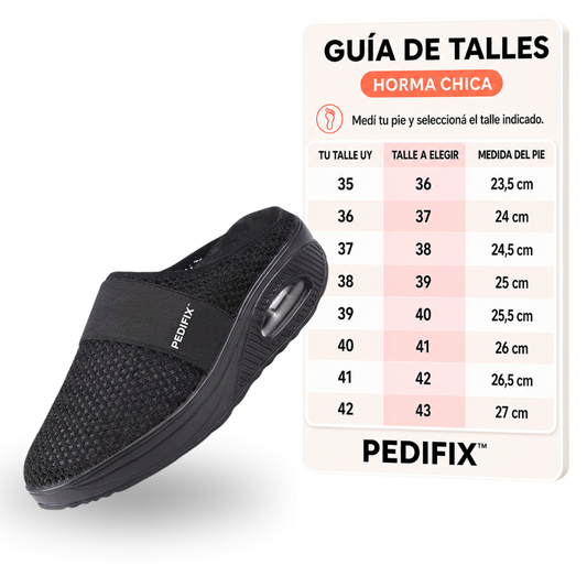 Championes Para Caminar Con Cámara De Aire y Ventilacion PEDIFIX