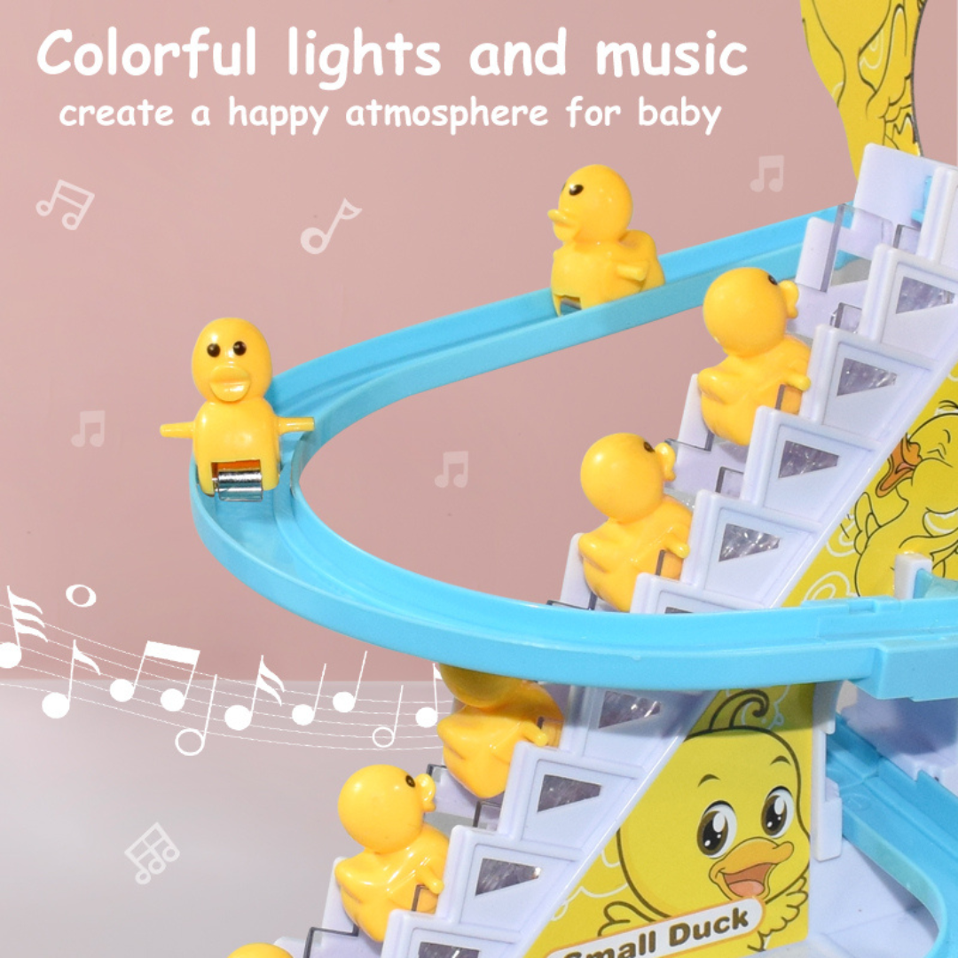 Tobogan De Patitos de Juguete Con Música Y Luces