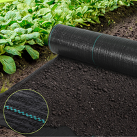 Malla Antihierba Geotextil Permeable Para Jardín E Invernadero 10m