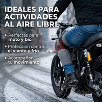 Rodilleras Abrigadas Térmicas Largas para Invierno