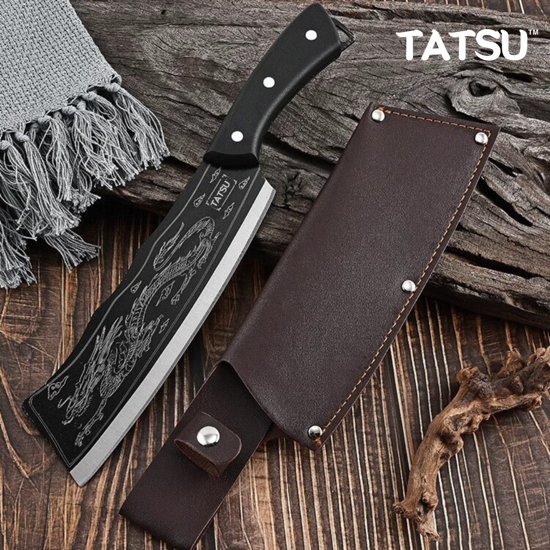 Cuchillo Dragon de Alta Dureza TATSU™ con Funda