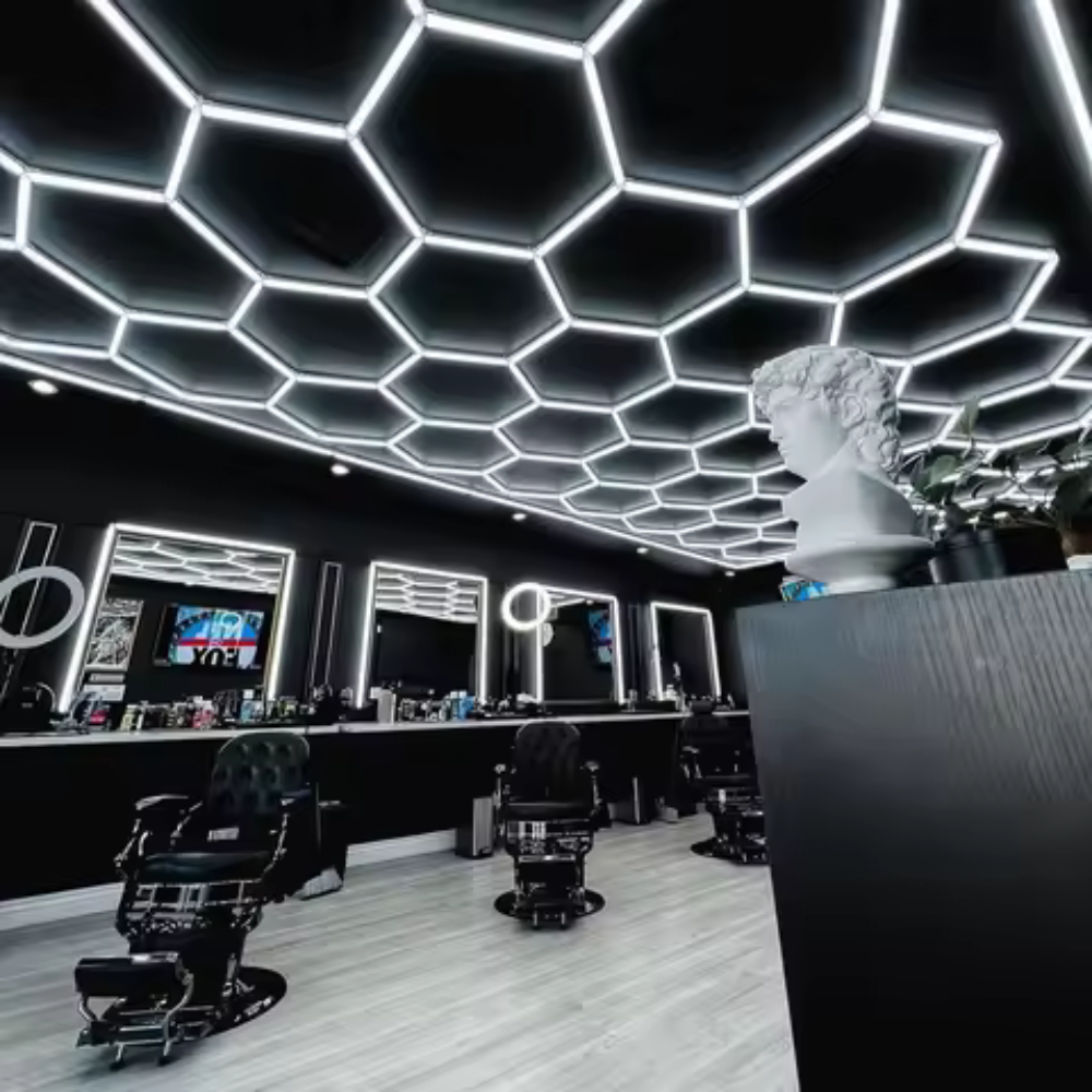Panel Luz LED Hexagonal Detailing