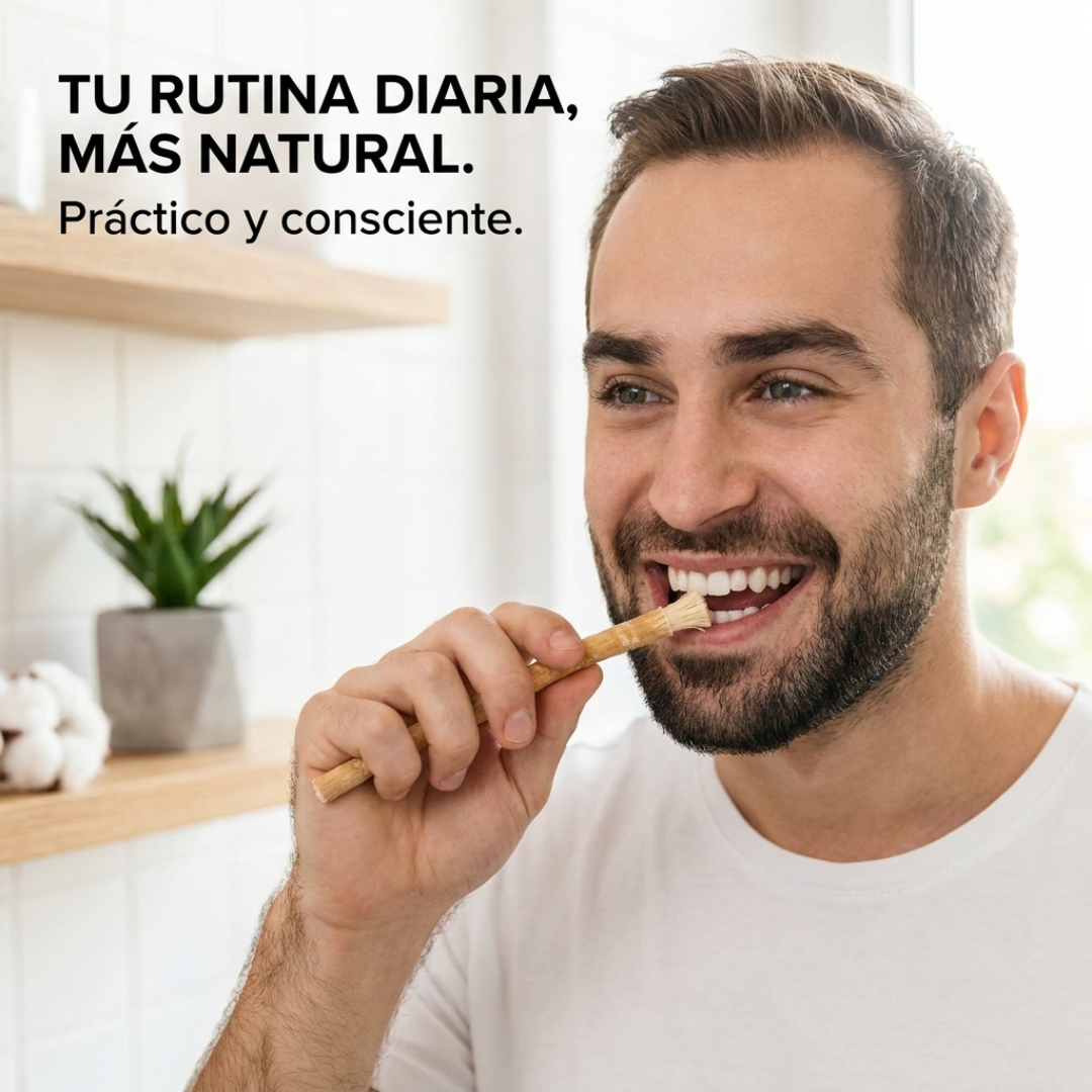 Cepillo de Dientes Natural Miswak - Pack x10 Ecológico y Biodegradable