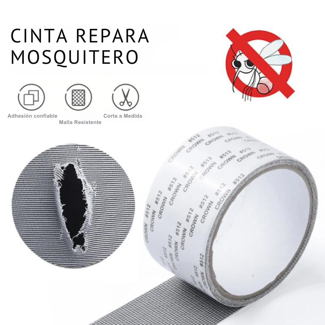 Cinta Tramada Para Reparar Mosquiteros 2 Metros