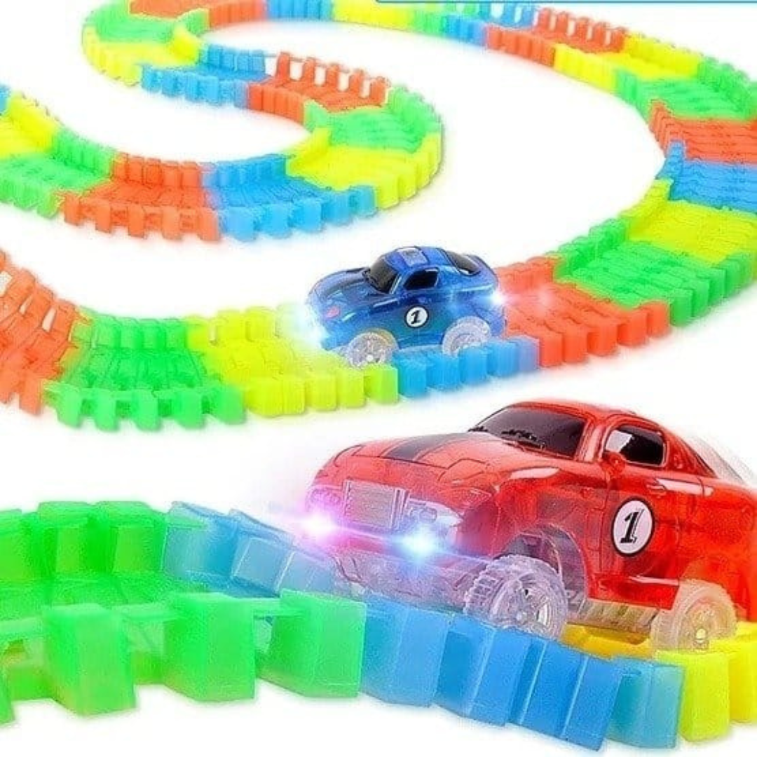 Pista de Carreras Flexible Magic Track (240 piezas)