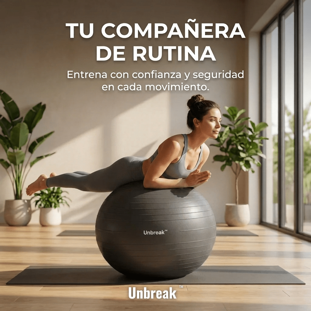 Pelota De Ejercicio Para Yoga Pilates Y Fitness - Unbreak - Muy Moderna Uruguay