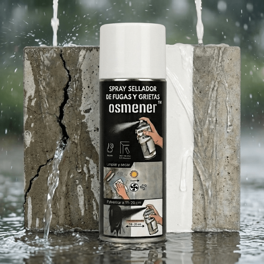 Spray Sellador Impermeabilizante Para Filtraciones De Agua - OSMENER - Muy Moderna Uruguay