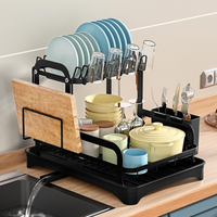 Escurridor Shelf Sobre Mesada Con Drenaje Lateral