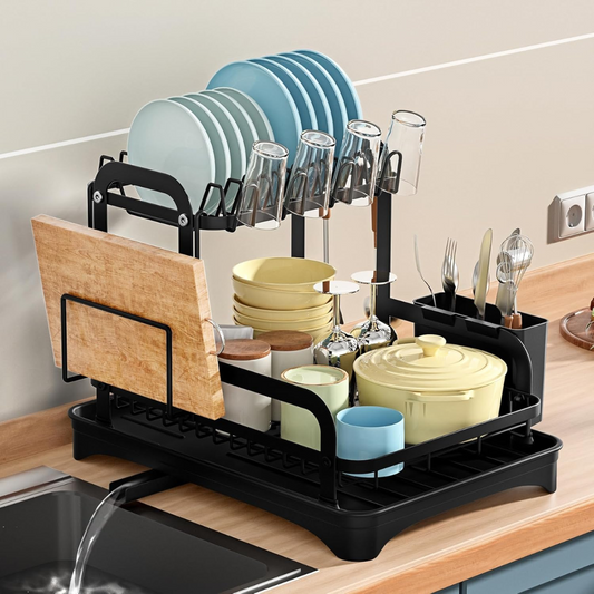 Escurridor Shelf Sobre Mesada Con Drenaje Lateral