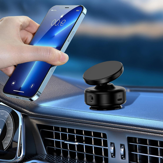 Soporte De Celular Con Ventosa de Succión Recargable Usb