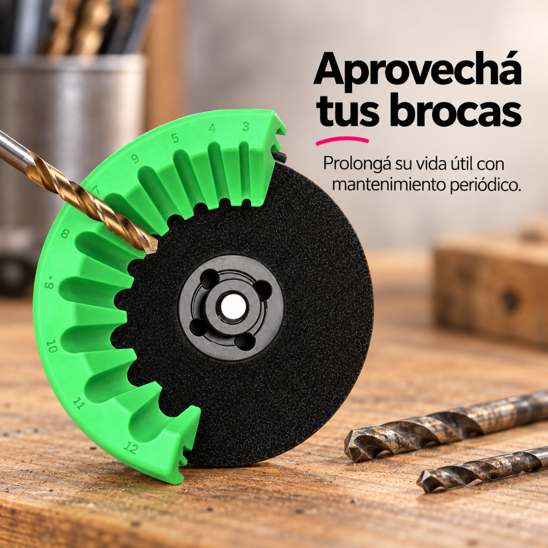 Afilador de Brocas y Mechas para Taladro de 3 a 12 mm