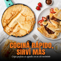 CrepMaker Máquina de Panqueques y Crepes