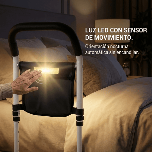 Pasamanos de Cama con Luz LED - Muy Moderna Uruguay