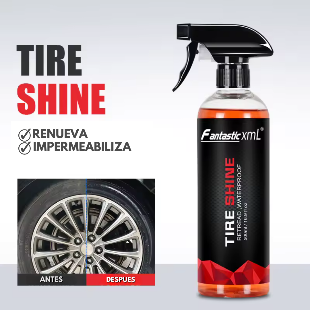 Spray Abrillantador de Neumaticos Tire Shine