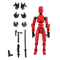 Figura Articulada Dummy 13 Impreso 3D + Armas