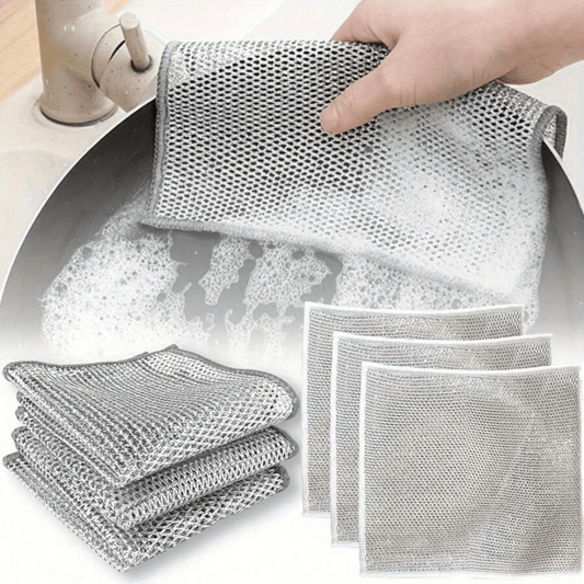 Set de 10 Paños de Aluminio Trenzado para Cocina - Muy Moderna Uruguay