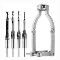 Adaptador Escopleador Taladro + 4 Mechas Cuadradas - Muy Moderna Uruguay