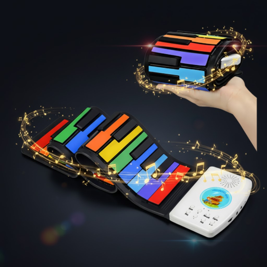 Piano Teclado Infantil 49 Teclas Juguete Educativo Con Micrófono