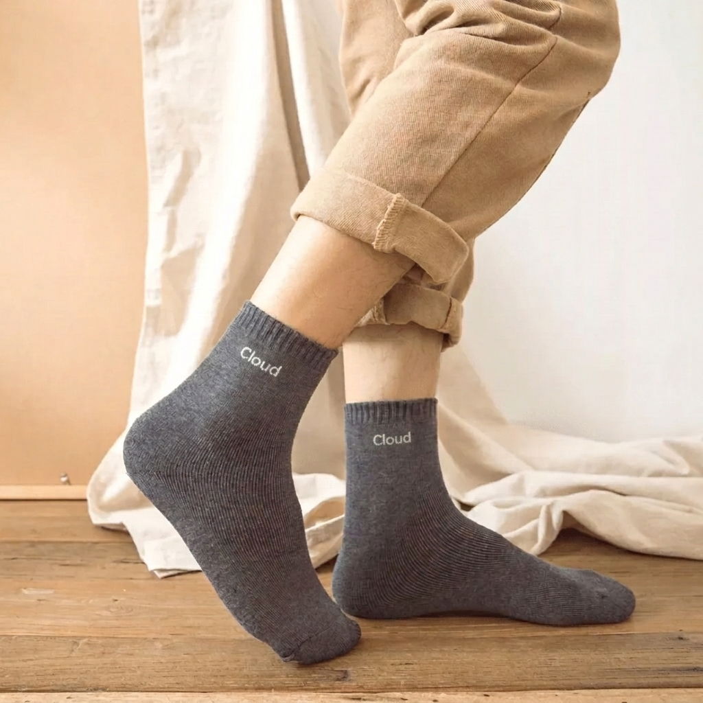Medias Unisex 100% Algodón Premium X6 Pares CLOUD™