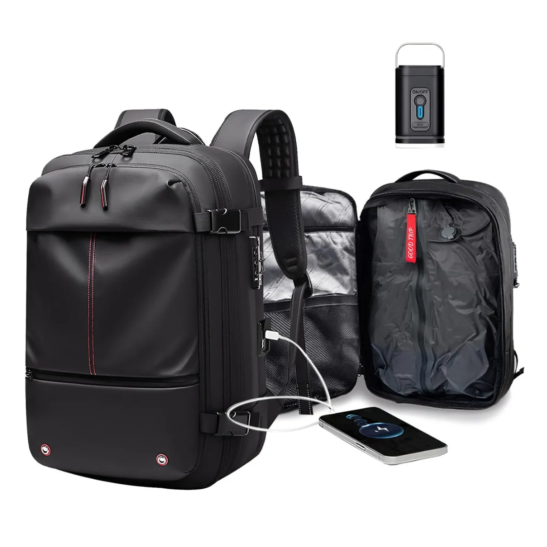 Mochila De Viaje Impermeable Con Compresor De Vacío