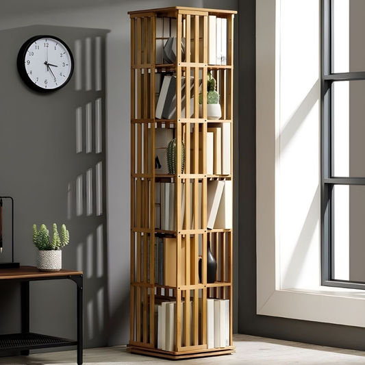 Estanteria de Bambu Giratoria