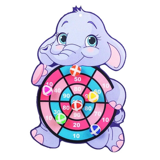 Tablero de Dardos con Pelotas Adhesivas