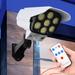 Foco Solar Con Sensor De Movimiento Simula Camara Falsa