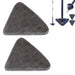 Pack de 2 Repuestos de Mopa Plegable Triangular Twist Mop
