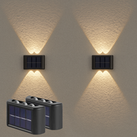 Focos Solar Bidireccional de Pared Exterior Pack x2