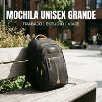 Mochila Unisex Para Trabajo Estudio Y Viaje - Muy Moderna Uruguay