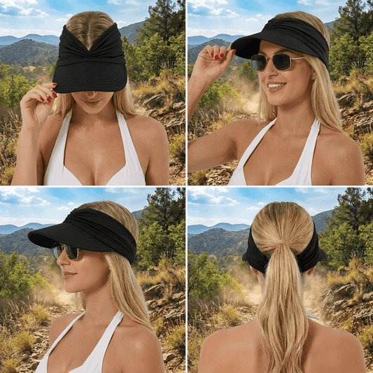 Gorro de Sol Visera Ancha Para Mujer Con Protección UV - Muy Moderna Uruguay