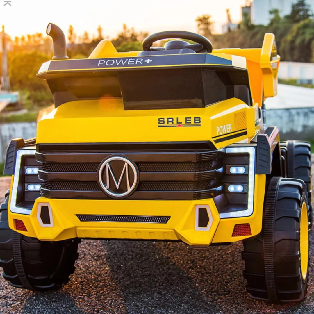 Camión Volquete Eléctrico Infantil 12V 4x4 Con Descarga - Muy Moderna Uruguay