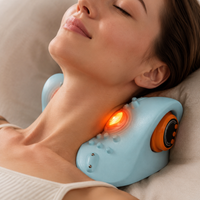 Masajeador Cervical Electroestimulación Calor y Vibración 4 en 1