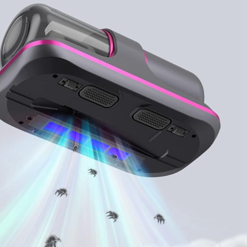 Aspiradora Inalámbrica De Mano Con Luz UV Para Cama