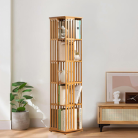 Estanteria de Bambu Giratoria