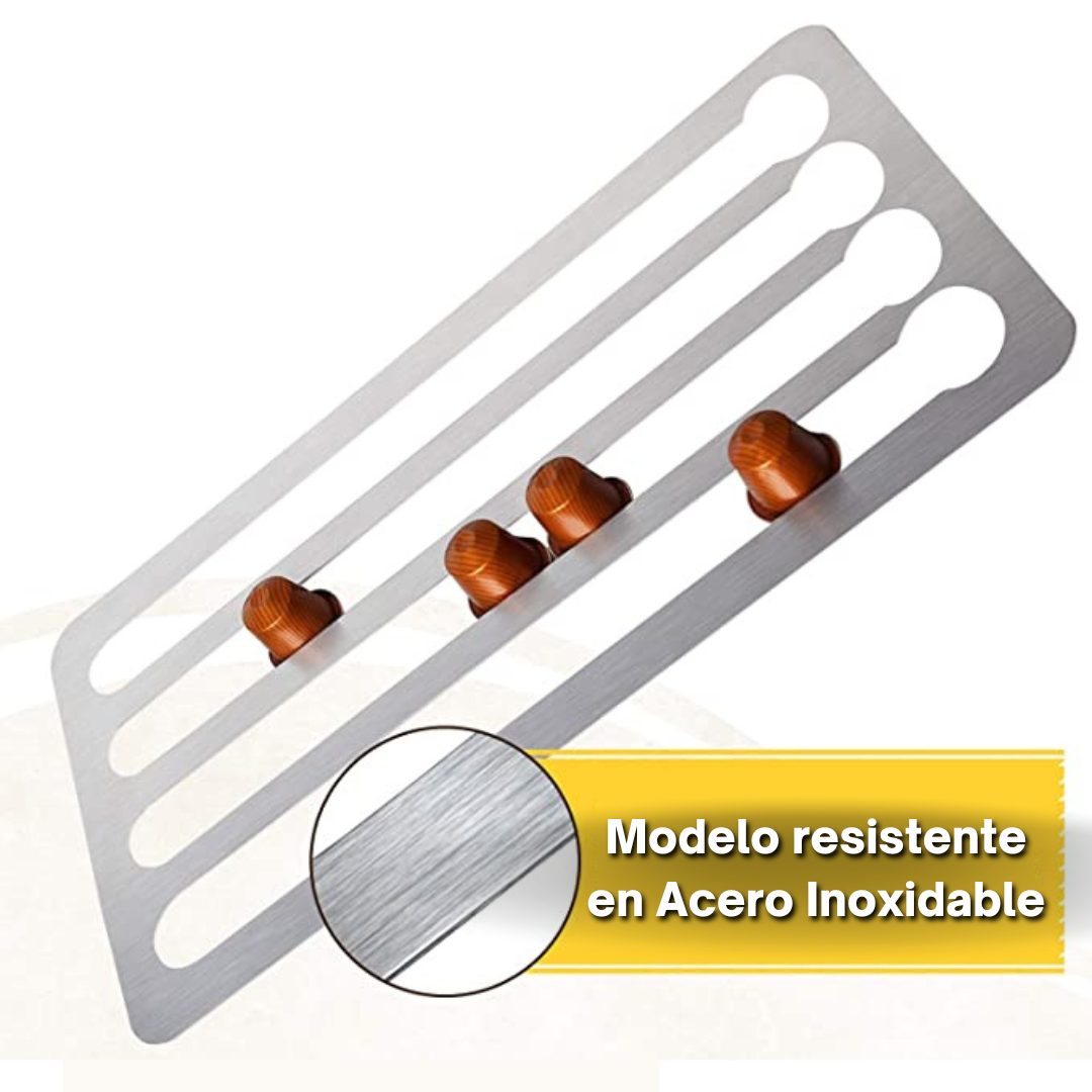 Soporte Adhesivo para Capsulas de Café Compatible con Nespresso