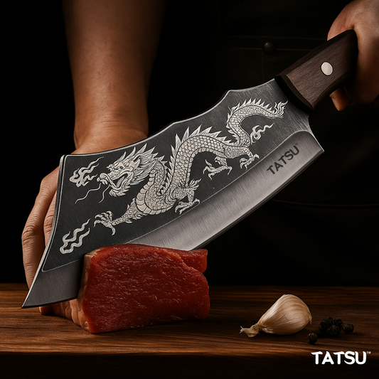 Cuchillo Dragon de Alta Dureza TATSU™ con Funda