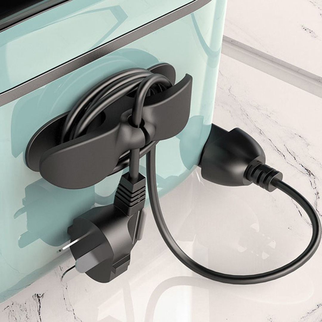 Pack x6 Organizador De Cables Para Electrodomésticos