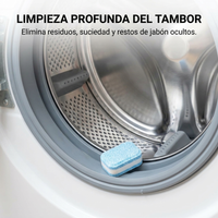 Tabletas Limpiadoras para Lavadora x30 Concentradas