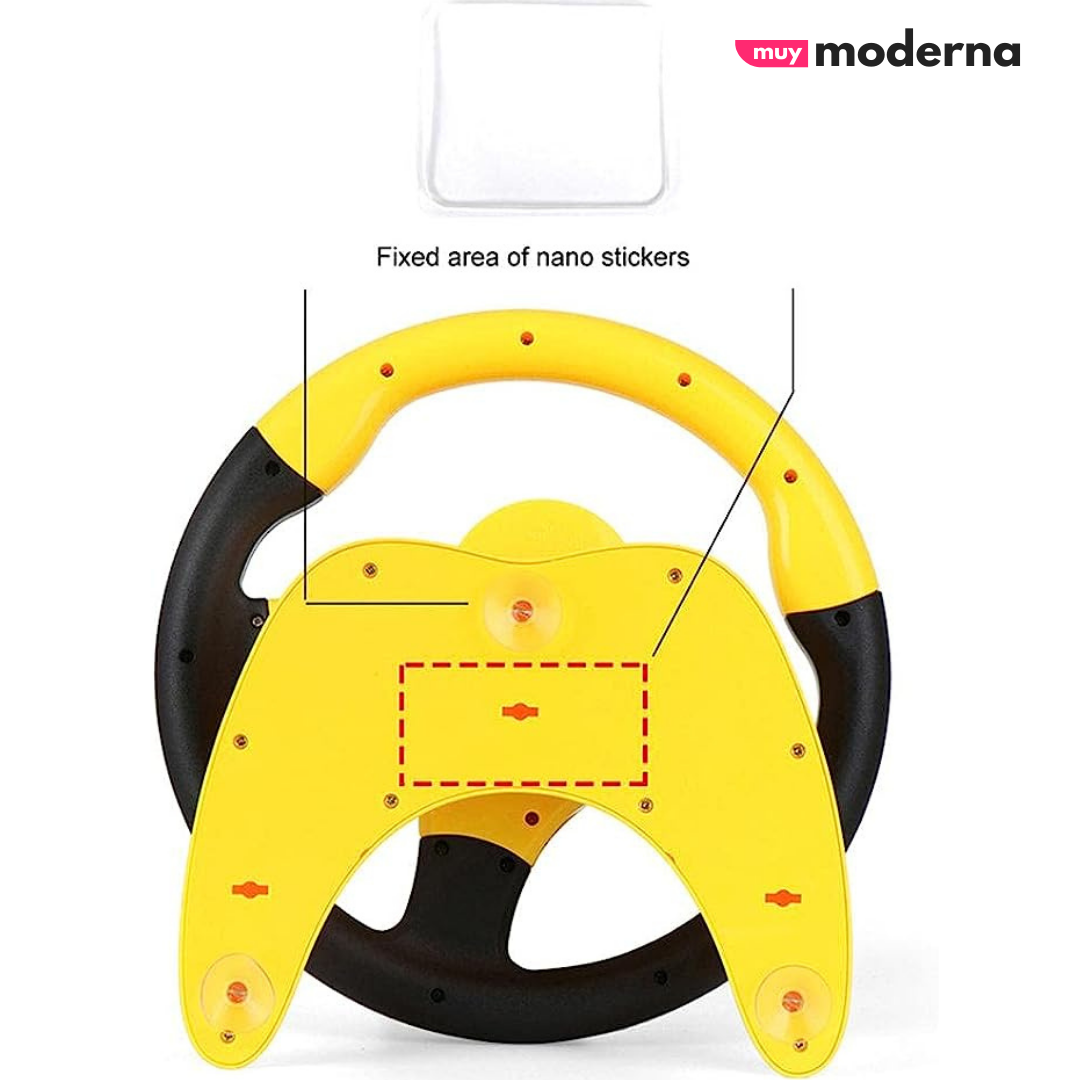 Volante de Juguete con Luces y Sonido