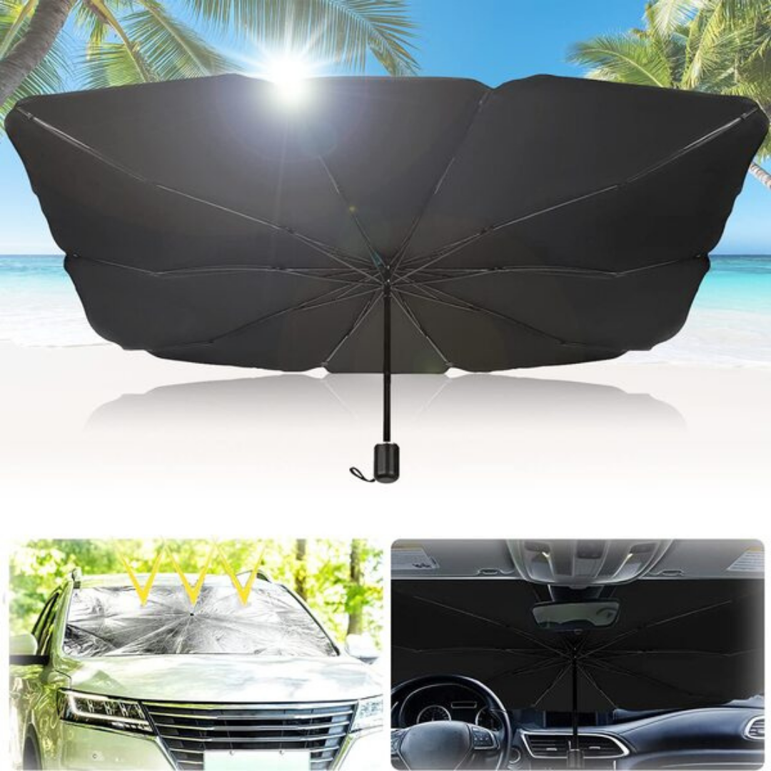 Parasol de Parabrisas Para Auto Retráctil Protección UV