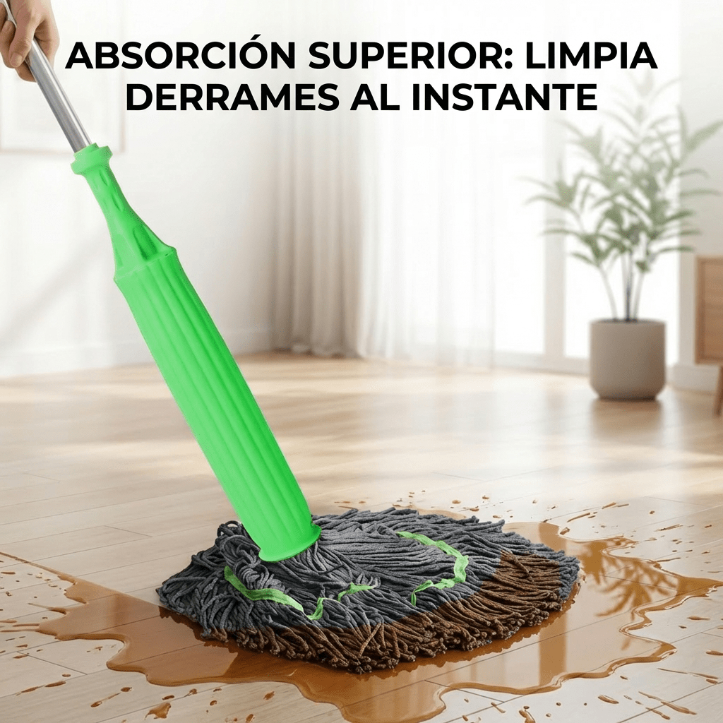 Trapeador 2 En 1 Super Absorbente - Muy Moderna Uruguay