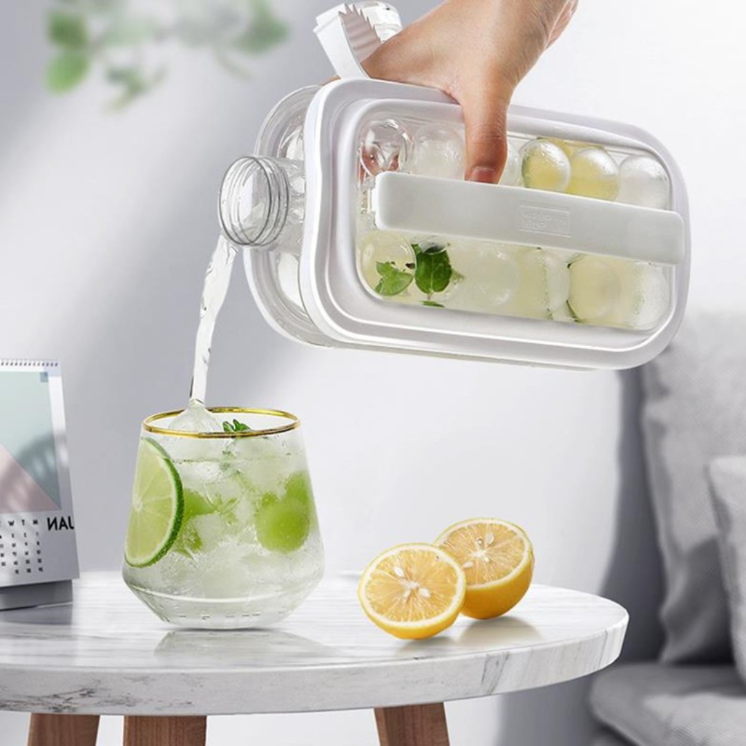 Botella para Crear Bolas de Hielo Plegable