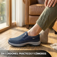 Championes Ortopédicos Sin Cordones Livianos Para Caminar